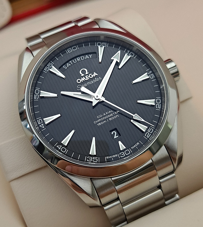 Omega Seamaster Aqua Terra 150M Co-Axial Day-Date Wristwatch Ref. 231.10.42.22.01.001